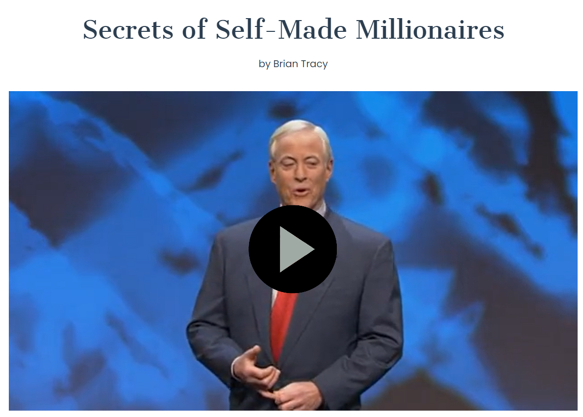 Click Image for Brian Tracy Success Classics